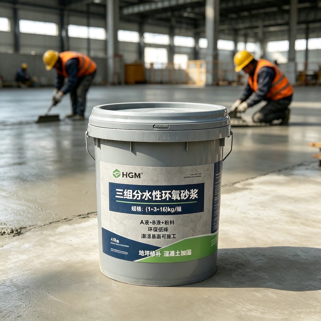 黄埔三组份水性环氧砂浆